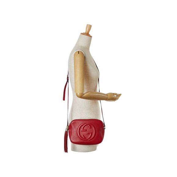 Pre Loved Gucci Leather Crossbody Bag with Tassel and Interlocking G - Picture 8 of 8